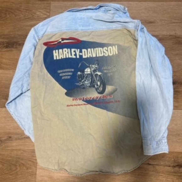 Harley-Davidson Other - RARE Vintage 70s/80s Harley Davidson Motorcycles Brand Biker Blues Long Sleeve